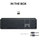 Logitech MX Keys S – Wireless Illuminated Keyboard (Arabic)