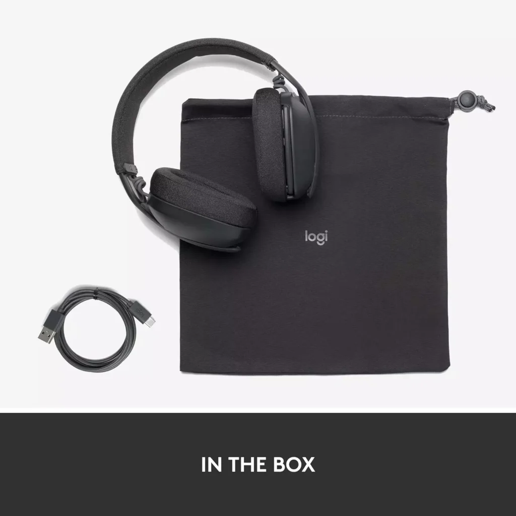 Logitech Zone Vibe 100 Lightweight Bluetooth Headphones
