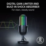 Razer Seiren V3 Chroma RGB USB Condenser Microphone (Black)