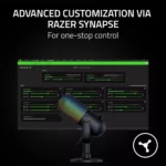 Razer Seiren V3 Chroma RGB USB Condenser Microphone (Black)