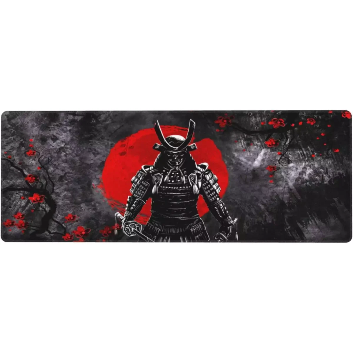 Japanese Sakura Samurai Gaming Mouse Pad - Extended Size 80 x 30 CM