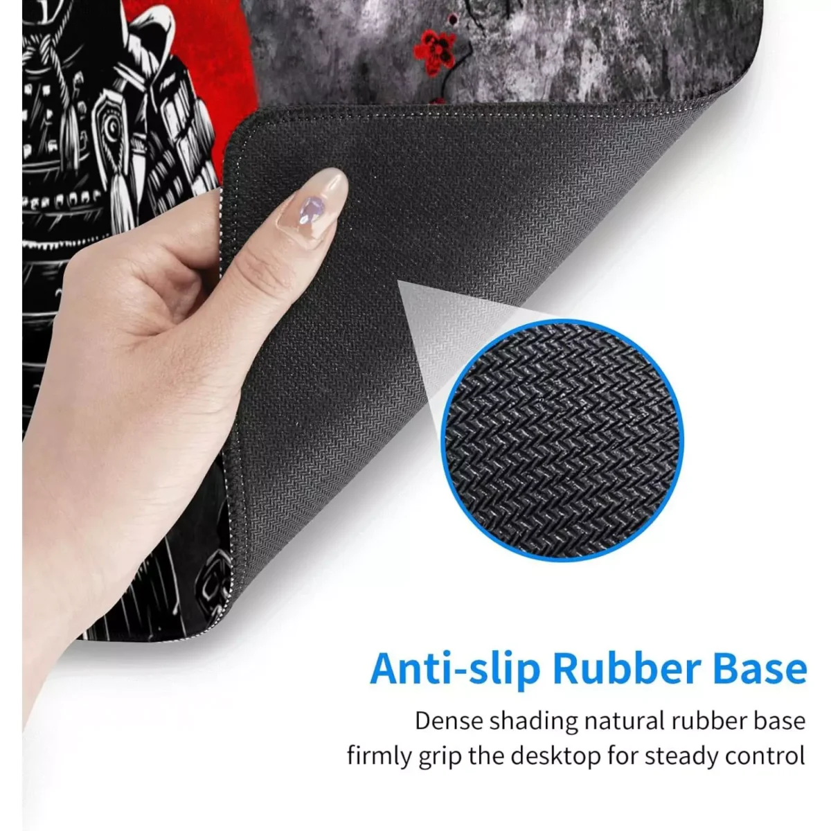 Japanese Sakura Samurai Gaming Mouse Pad - Extended Size 80 x 30 CM