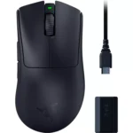 RAZER DEATHADDER V3 PRO Wireless Gaming Mouse + HyperPolling Wireless Dongle 8K Polling (Black)