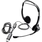 Logitech 960 USB Stereo Headset, Noise-Cancelling Microphone