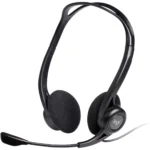Logitech 960 USB Stereo Headset, Noise-Cancelling Microphone