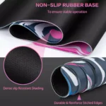 Pink blue Fluid Gaming Mouse Pad - Extended Size 80 x 30 CM