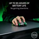 Razer Viper V3 Pro Wireless Gaming Mouse - 35K DPI Optical Sensor - 8K Polling - 54g Lightweight - Gen3 Optical Switches (Black)
