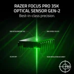 Razer Viper V3 Pro Wireless Gaming Mouse - 35K DPI Optical Sensor - 8K Polling - 54g Lightweight - Gen3 Optical Switches (Black)