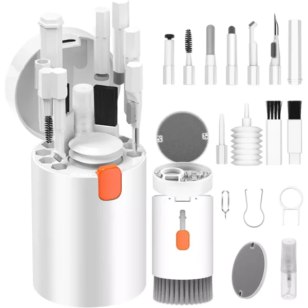20 in 1 Electronic Cleaner Kit, Keyboard Cleaner Kit with Brush for Airpods Pro, Keyboard, Laptop, Phone, PC Monitor