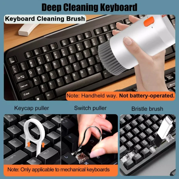 20 in 1 Electronic Cleaner Kit, Keyboard Cleaner Kit with Brush for Airpods Pro, Keyboard, Laptop, Phone, PC Monitor
