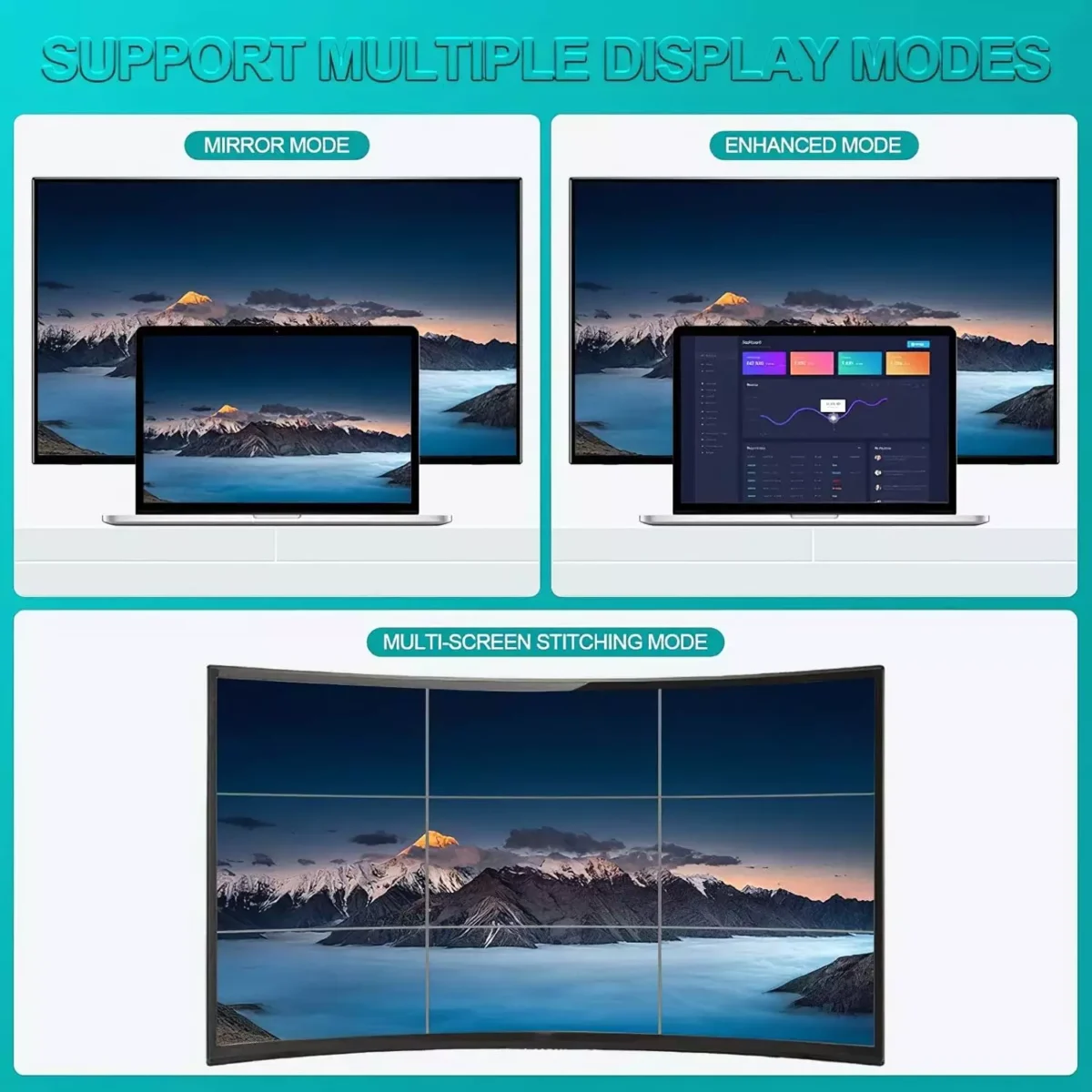 POSUGEAR DisplayPort Cable 2M, Supports Ultra 4K@60Hz Video and Audio, Display Port to Display Port Cable with Gold-Plated Connectors