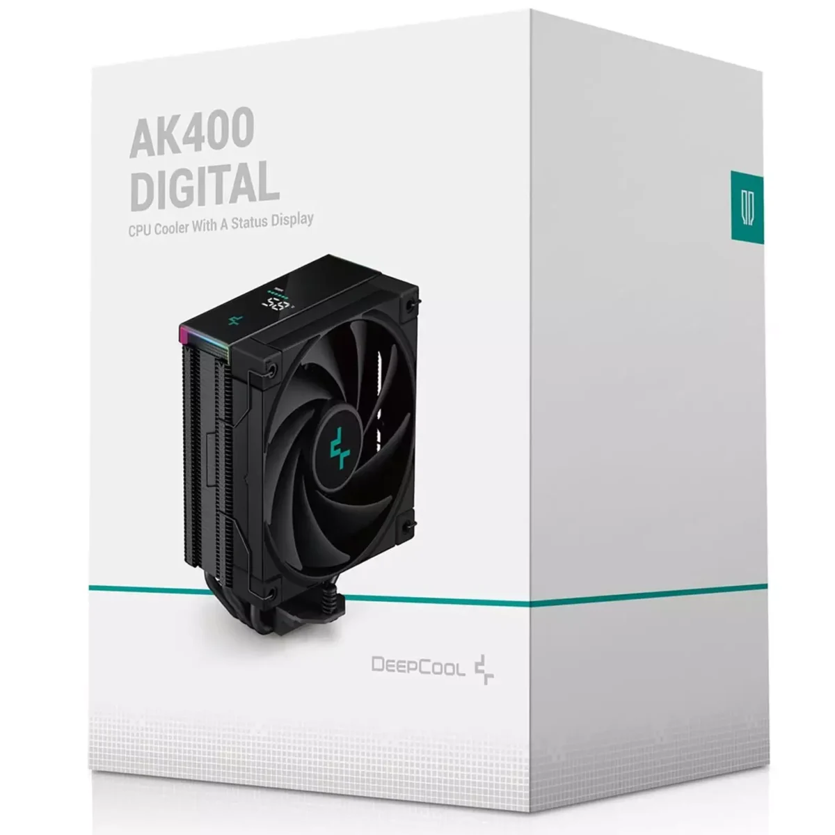 Deepcool AK400 DIGITAL ARGB Single Tower 120 mm CPU Air CoolerCPU Fan LGA17001200115111501155 - AM5AM4