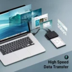 FIDECO SATAIDE to USB 3.0 Adapter, Hard Drive Adapter Cable Converter for Universal 2.53.5 Inch IDE HDD