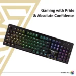 Gamdias HERMES P2A Optical RGB Gaming Keyboard - Blue Switch (Optical)