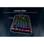 Gamdias HERMES P2A Optical RGB Gaming Keyboard - Blue Switch (Optical)