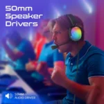 HP DHE-8005T RGB USB Gaming Headset - 7.1 Surround Sound