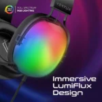 HP DHE-8005T RGB USB Gaming Headset - 7.1 Surround Sound