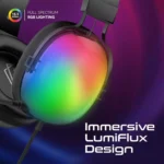 HP DHE-8005T RGB USB Gaming Headset - 7.1 Surround Sound