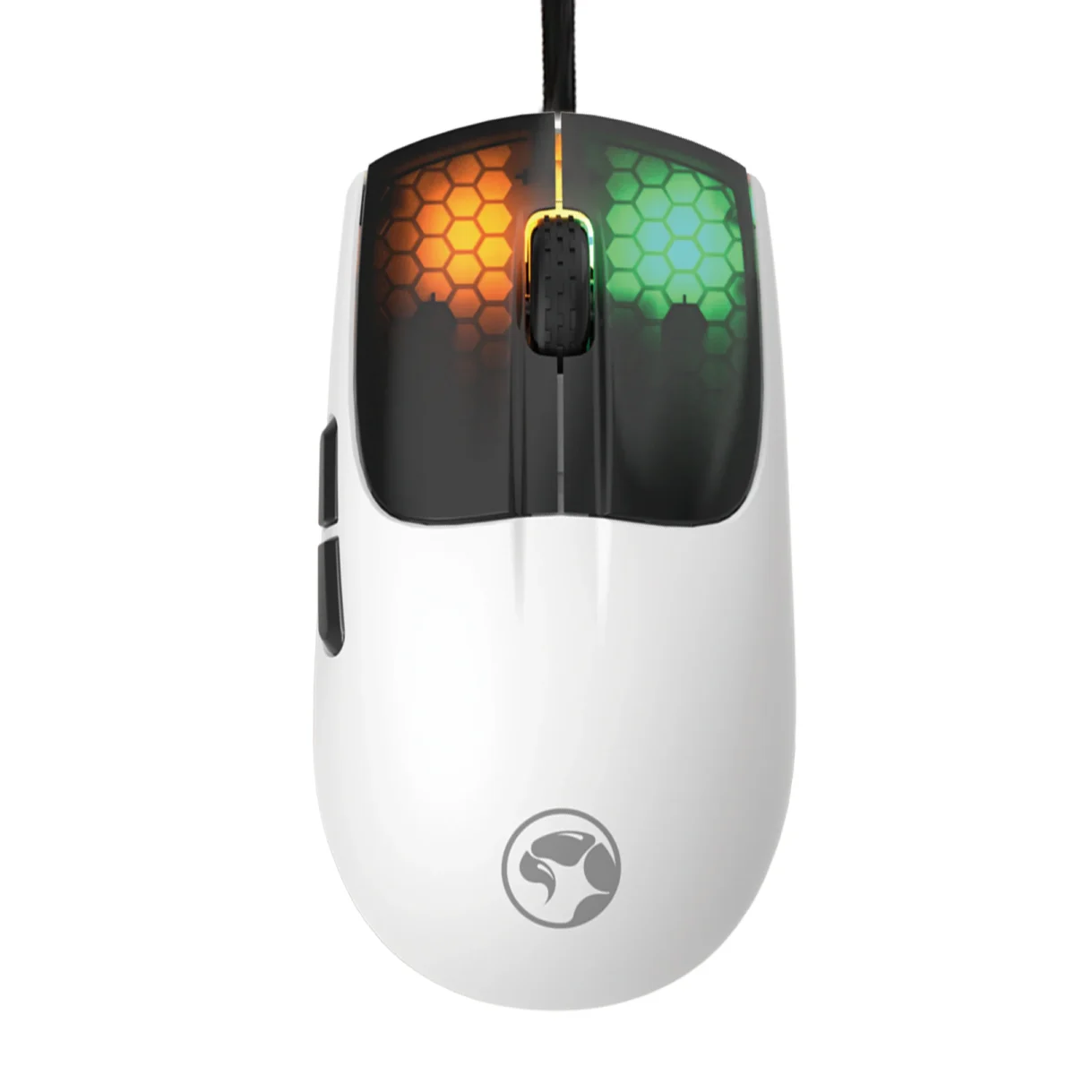 MARVO M727 RGB Gaming Mouse - Optical Sensor 12,400 - Superlight 47G - 1000Hz Polling rate