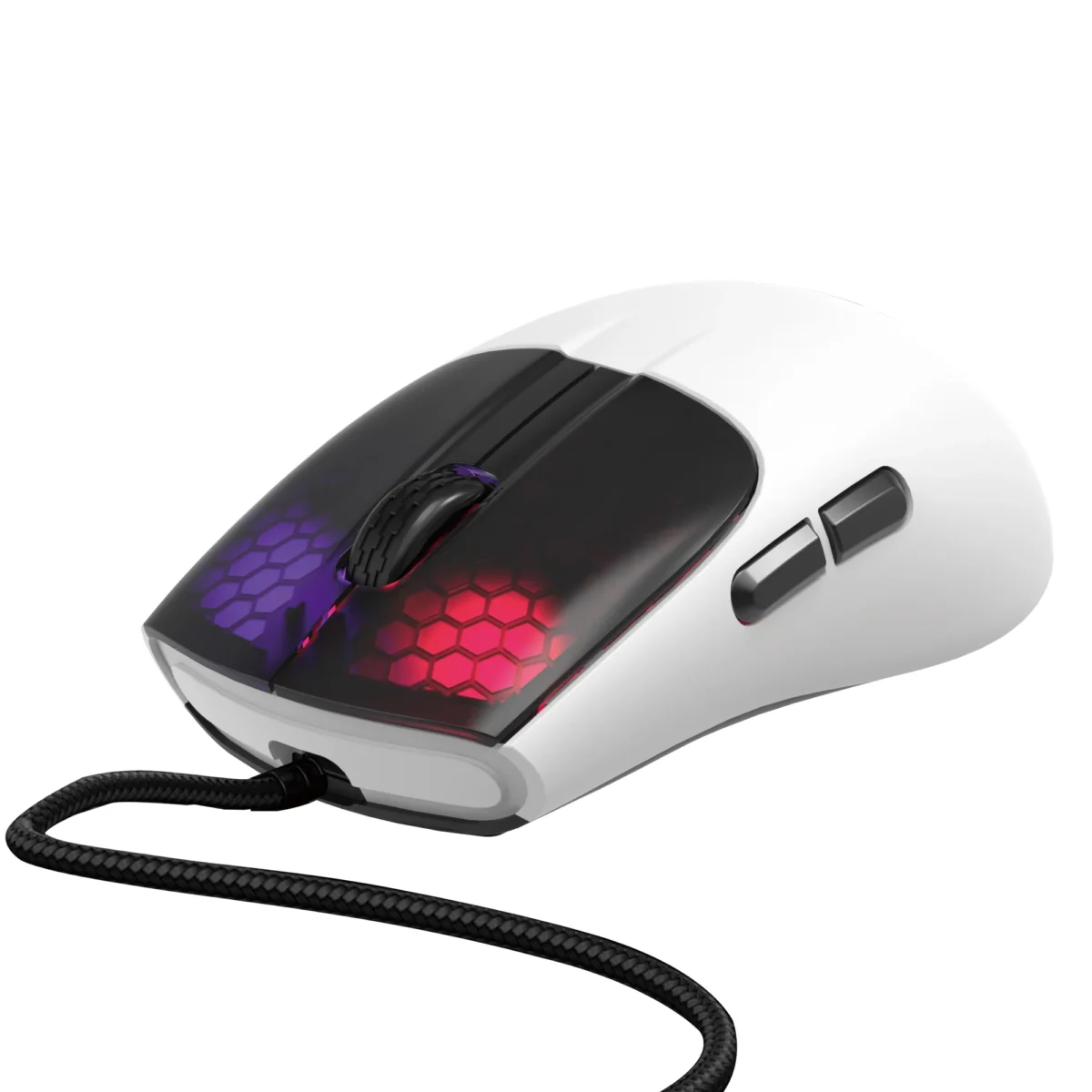 MARVO M727 RGB Gaming Mouse - Optical Sensor 12,400 - Superlight 47G - 1000Hz Polling rate