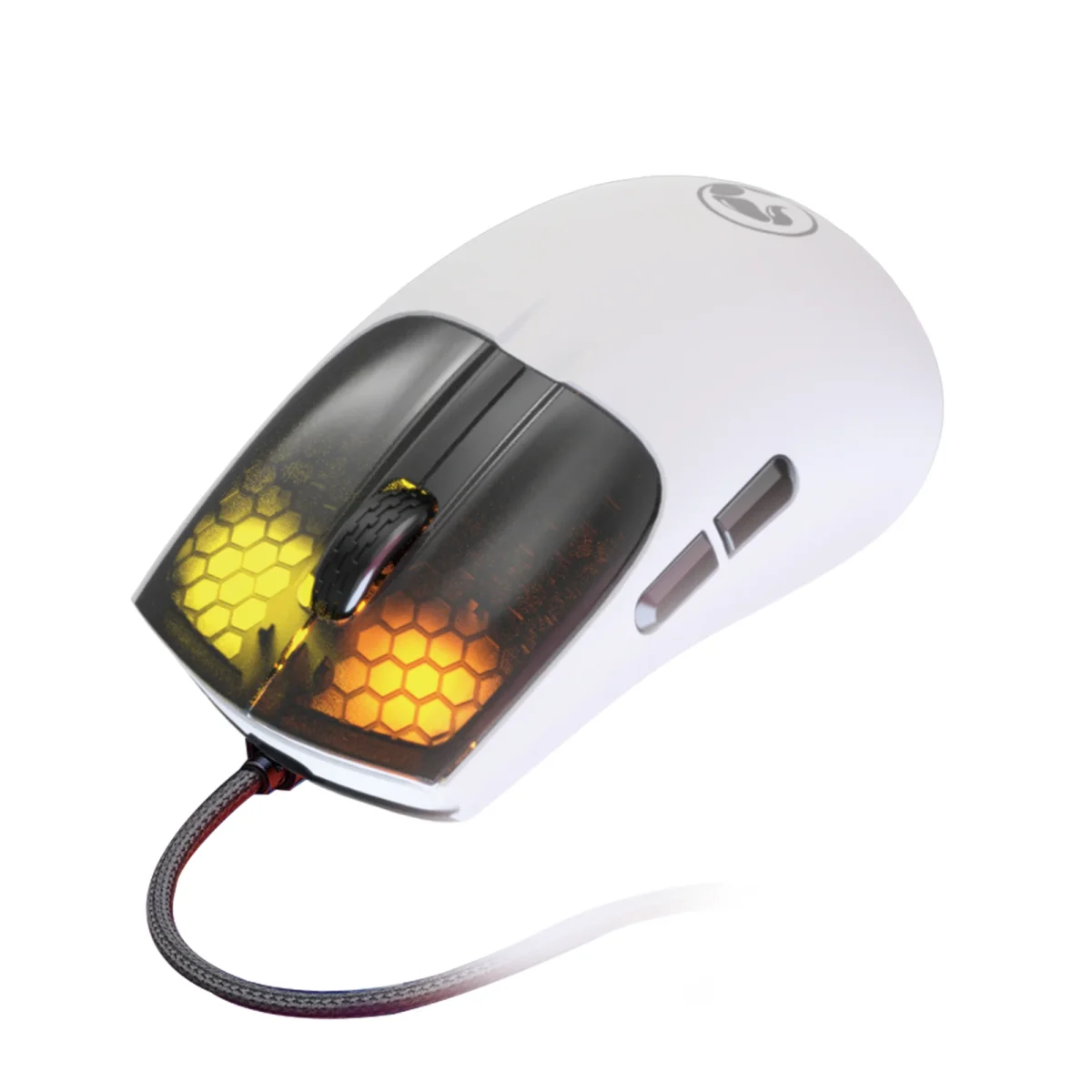 MARVO M727 RGB Gaming Mouse - Optical Sensor 12,400 - Superlight 47G - 1000Hz Polling rate