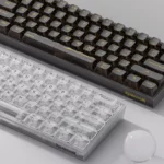 REDRAGON K617 SE Fizz RGB 60% Gaming Mechanical Keyboard - Red Switches (Black Transparent)