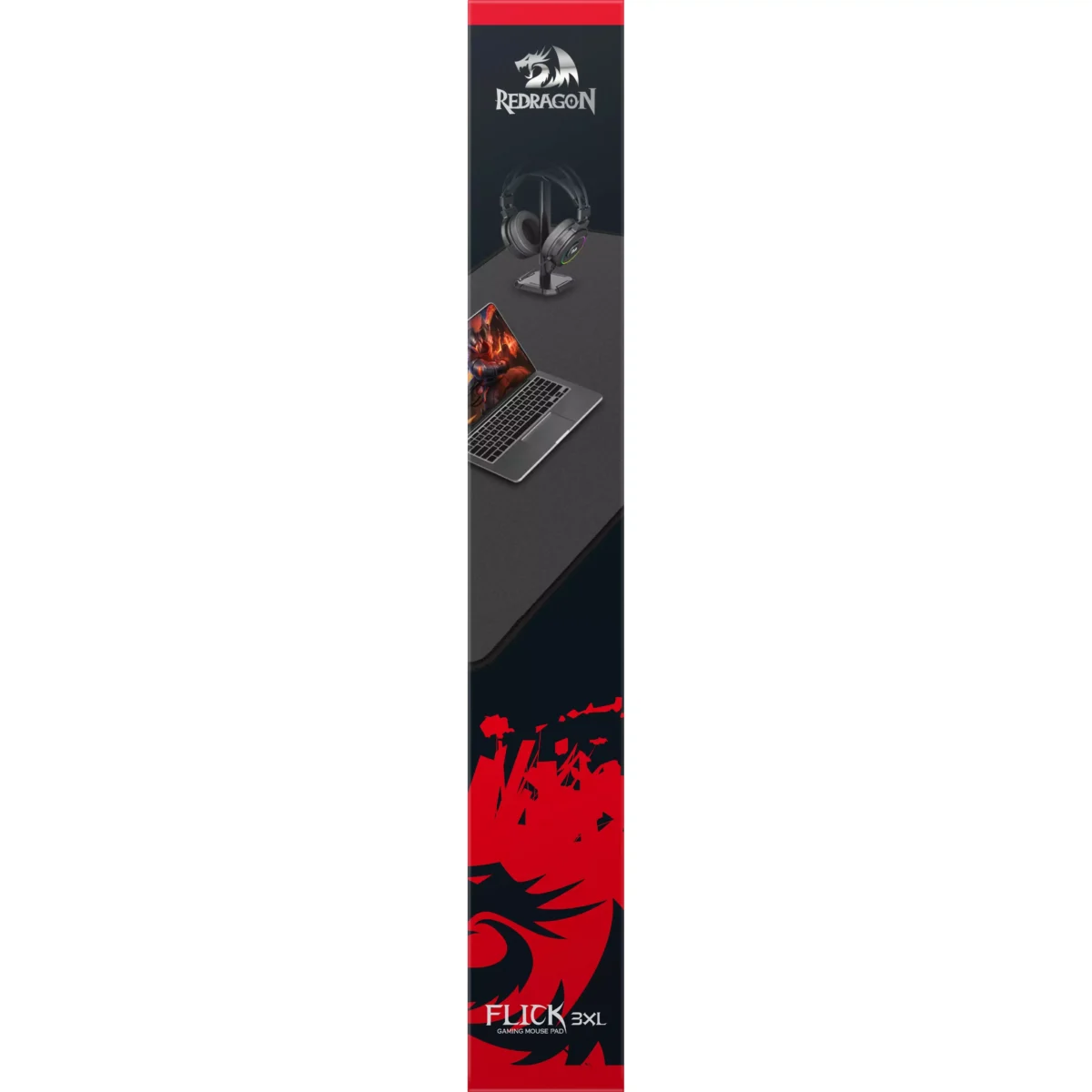 REDRAGON P040 FLICK 3XL Gaming Mouse Pad - Size 1219 x 610 x 3mm