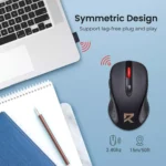 Redragon BM-2638 Wireless Mouse - 2,400 DPI (Black)
