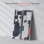 Redragon K668 RGB Mechanical Gaming Keyboard, Red Switch, Sound Absorbing Foams, Upgraded Hot-swappable Socket, 104 keys + Extra 4 Hotkeys