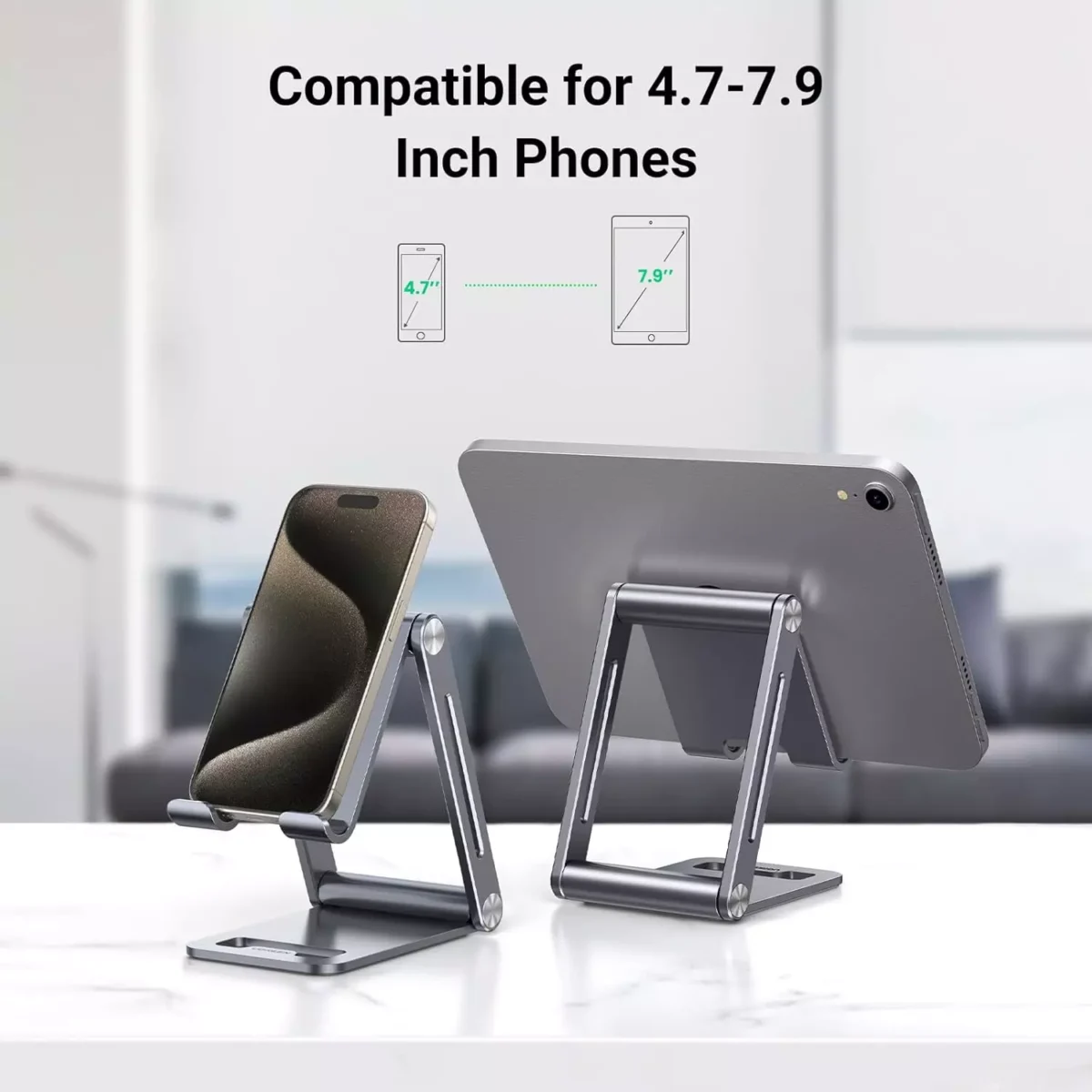 UGREEN Phone Stand Desk Foldable Holder Adjustable Portable Mobile