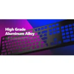 VSP VM03 Gaming Mechanical Keyboard - Hot Swappable Blue Switch (Outemu) - Aluminum Alloy Frame - Rainbow LED