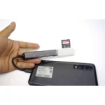 USB C Hub 4in1 3 Port USB 1 Port USB C Aluminum Alloy Ultra Slim (Black)