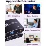 HDMI Capture Card 1060P @60HZ, 4K @30HZ