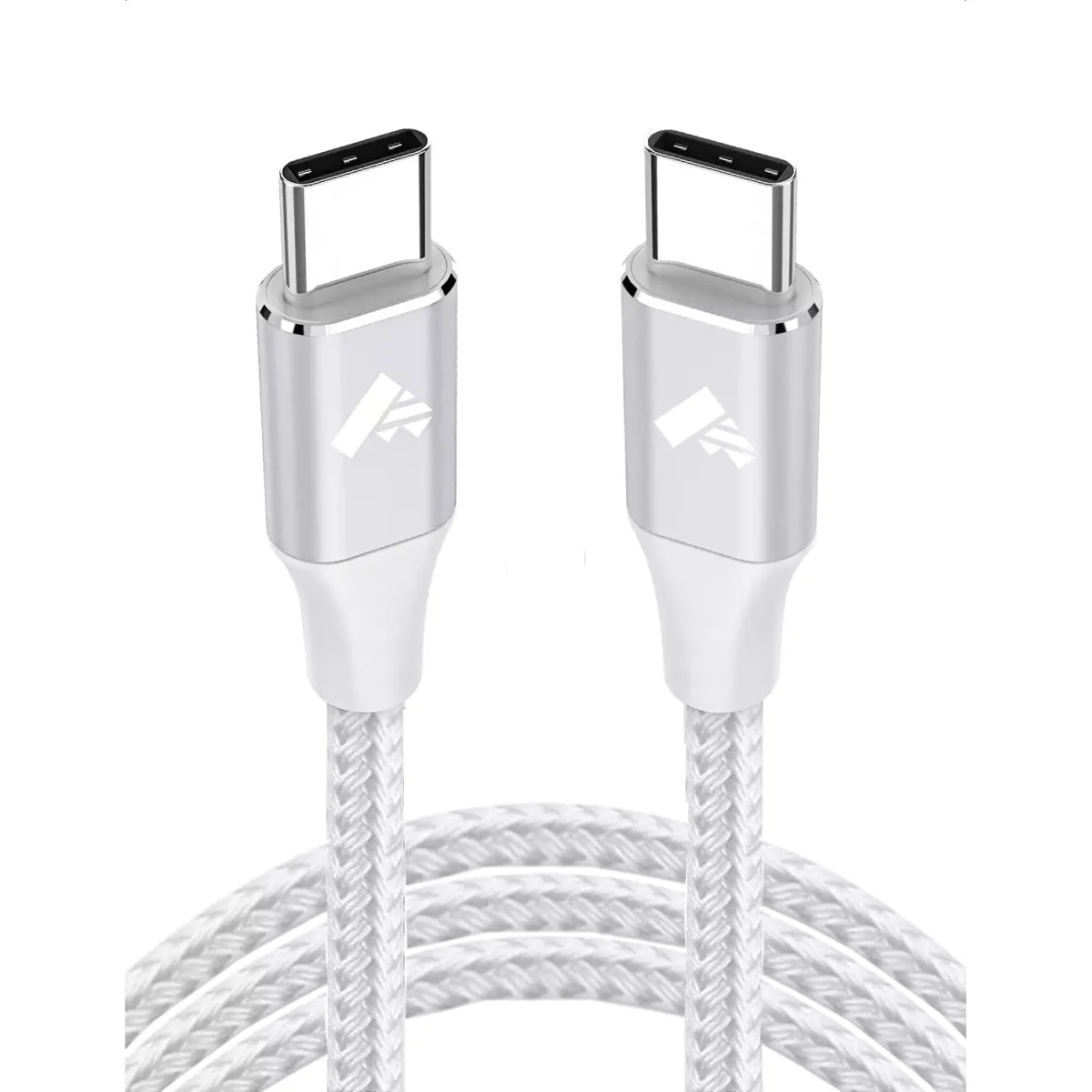 Aioneus USB C to USB C Cable 60W 2M, Type C to Type C Power Delivery Type C Fast Charge Cable USBC Cord for iPhone 15 Pro Max, MacBook Pro, iPad Pro, Dell XPS, Chromebook, Samsung S23 S22, Switch