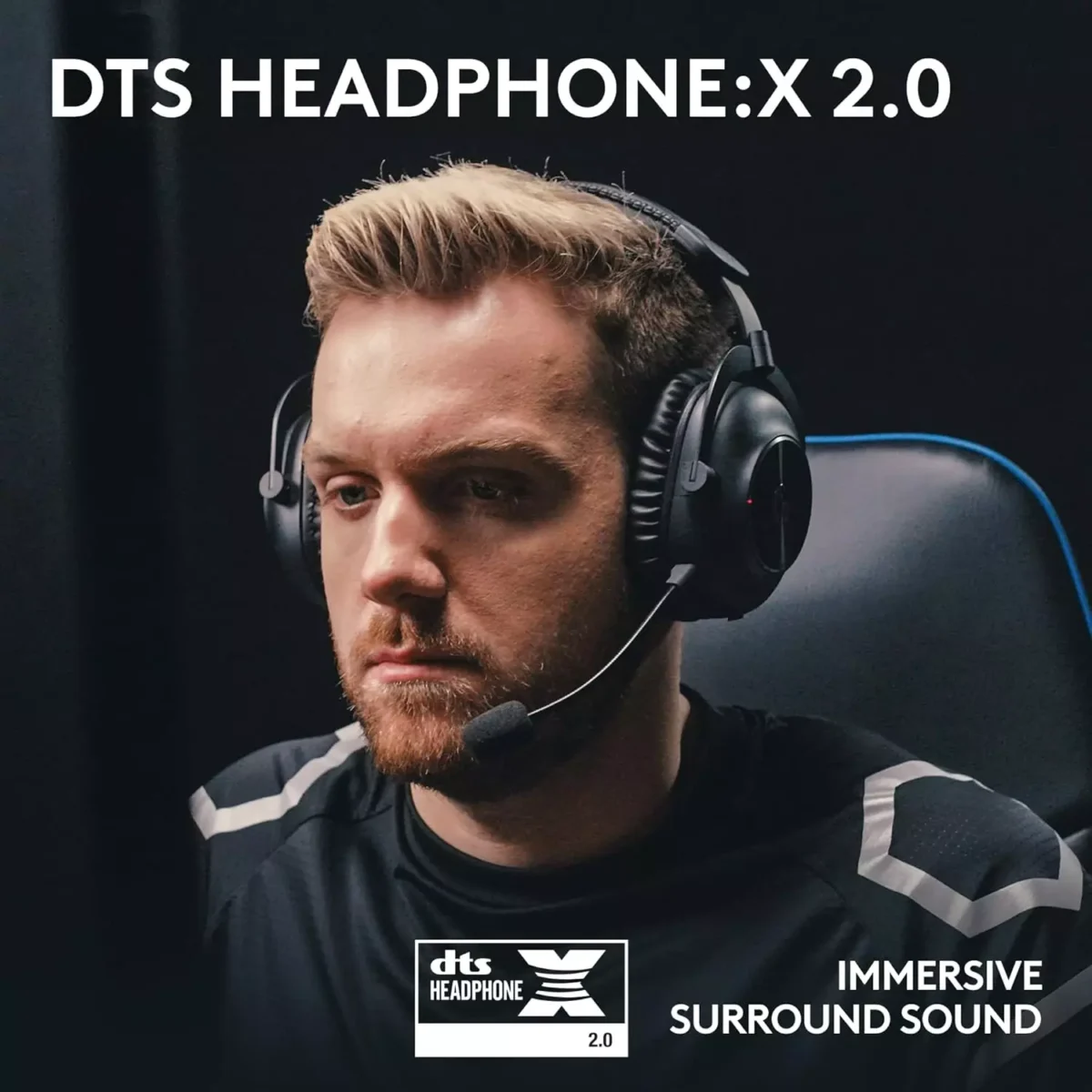 Logitech G PRO X 2 LIGHTSPEED Wireless Gaming Headset - DTS: Headphone 2.0 7.1 Surround, Bluetooth/USB/3.5mm Aux