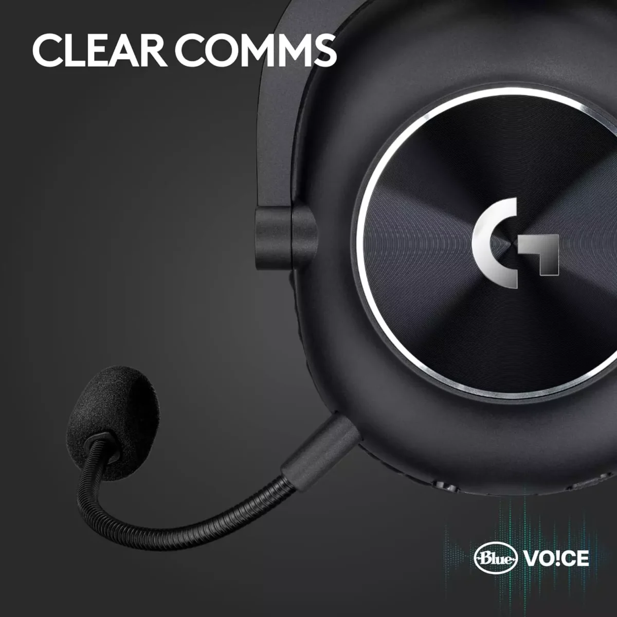 Logitech G PRO X 2 LIGHTSPEED Wireless Gaming Headset - DTS: Headphone 2.0 7.1 Surround, Bluetooth/USB/3.5mm Aux