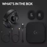 Logitech G PRO X 2 LIGHTSPEED Wireless Gaming Headset - DTS: Headphone 2.0 7.1 Surround, Bluetooth/USB/3.5mm Aux