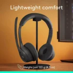Logitech Zone 300 Wireless Bluetooth Headset with Noise-Canceling Microphone (Graphite)