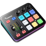 MAONO G1 NEO Gaming Audio Mixer Interface ,with Pro-preamp, RGB, Bluetooth, 48V Phantom Power