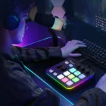 MAONO G1 NEO Gaming Audio Mixer Interface ,with Pro-preamp, RGB, Bluetooth, 48V Phantom Power