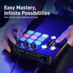 MAONO G1 NEO Gaming Audio Mixer Interface ,with Pro-preamp, RGB, Bluetooth, 48V Phantom Power