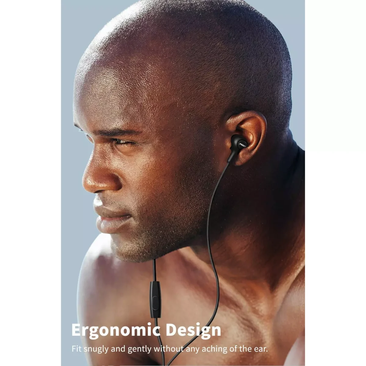 MIATONE Wired in- Ear Earbuds with Microphone, Dynamic Crystal Clear Sound