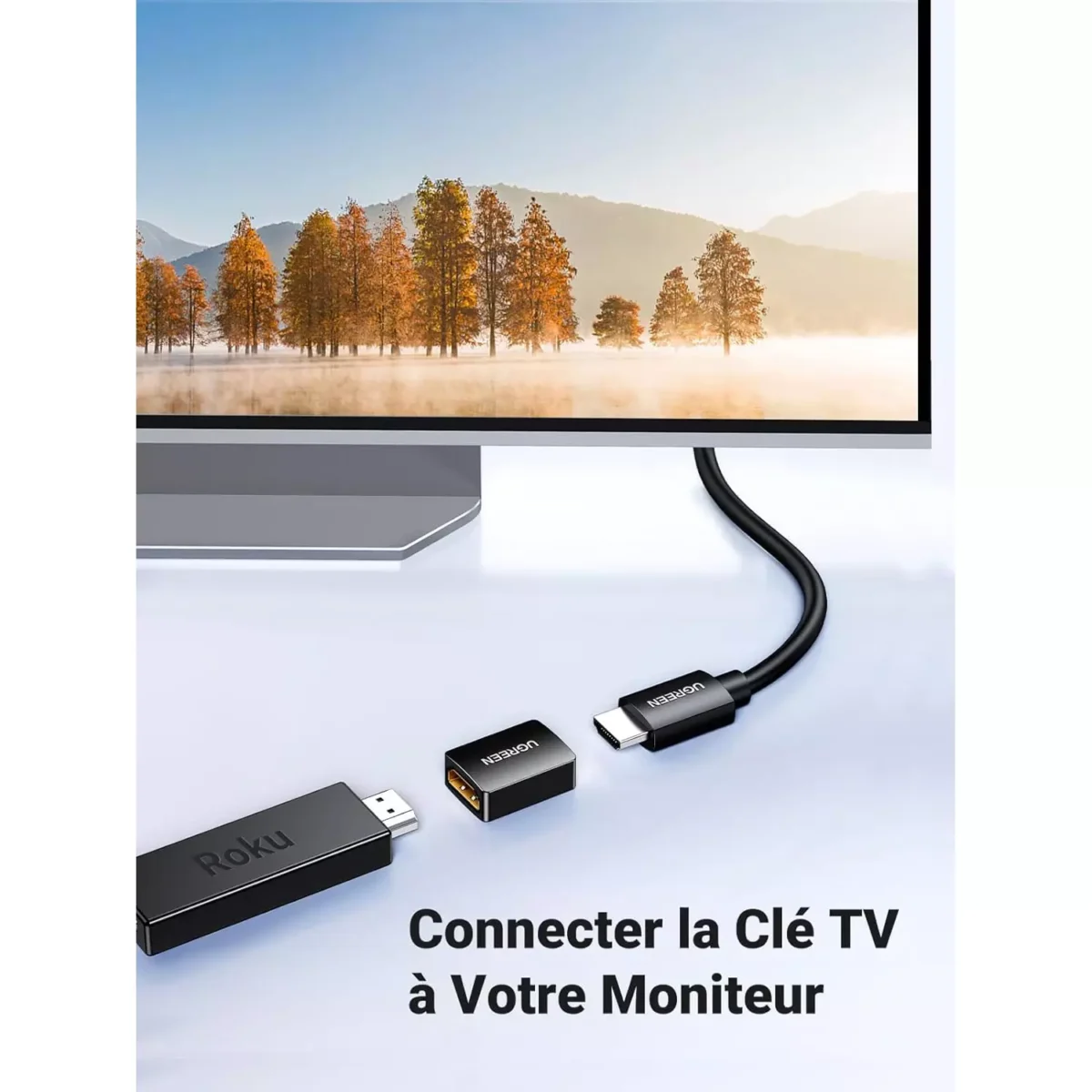 UGREEN HDMI Coupler Adapter 4K HDMI Extension Female to Female
