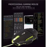 WESDAR GM2 Gaming Mouse - Optical Sensor 3,600 DPI - 8 Buttons