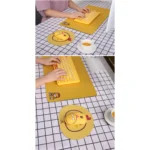FD E680m Wireless 2.4G Mouse with Mouse Pad, Silent Clicks 1600 DPI (CORN CHICKEN)