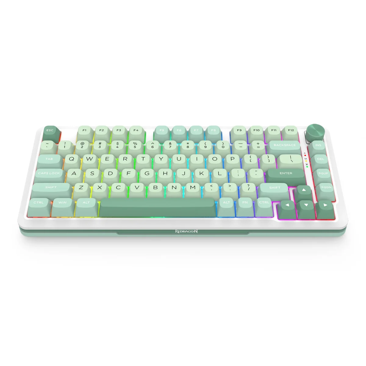Redragon K681MG Cyrus Pro RGB Wireless 75% Gasket Hot-Swappable Mechanical Keyboard With Knob