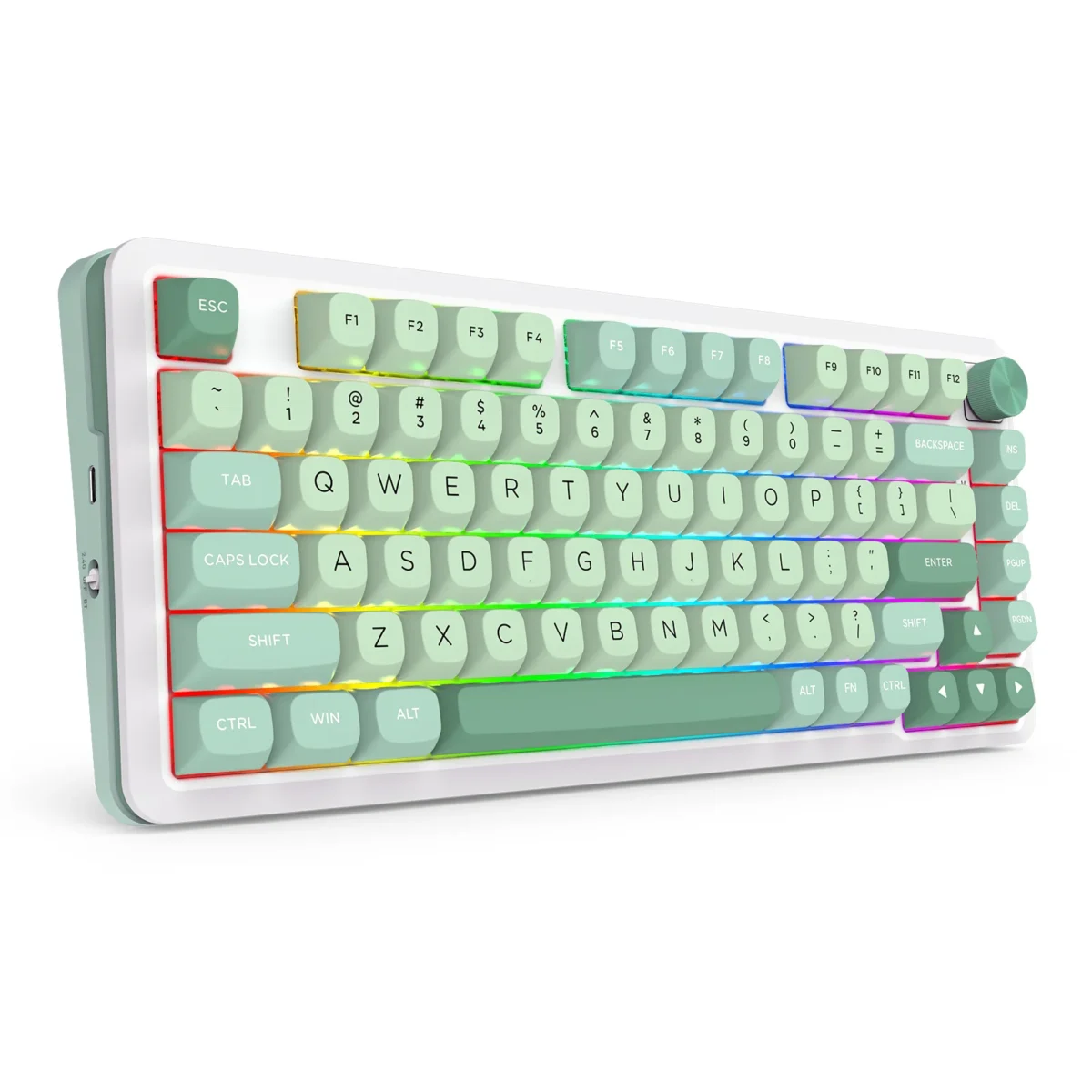 Redragon K681MG Cyrus Pro RGB Wireless 75% Gasket Hot-Swappable Mechanical Keyboard With Knob