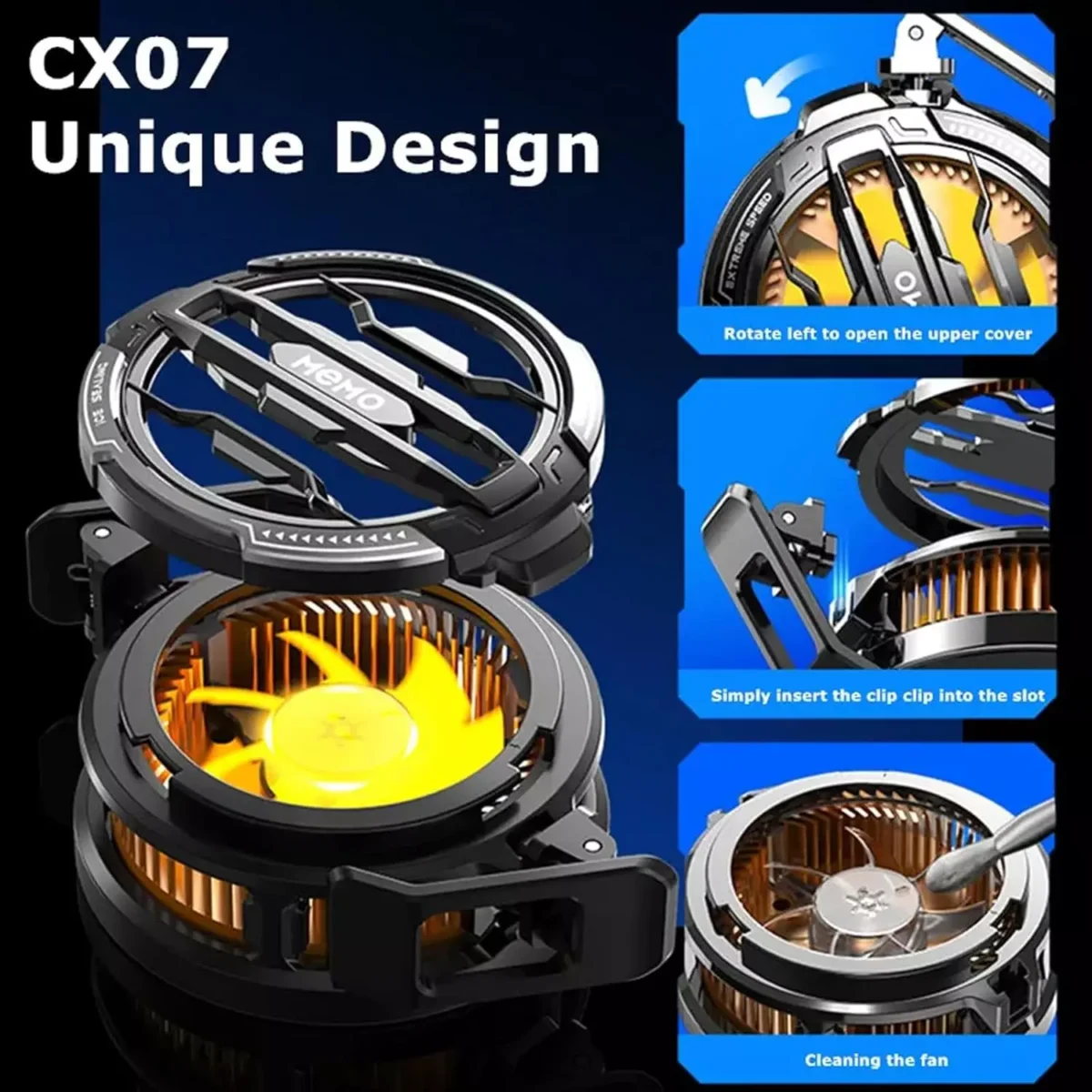 MEMO CX07 Magnetic Phone Cooler 15W
