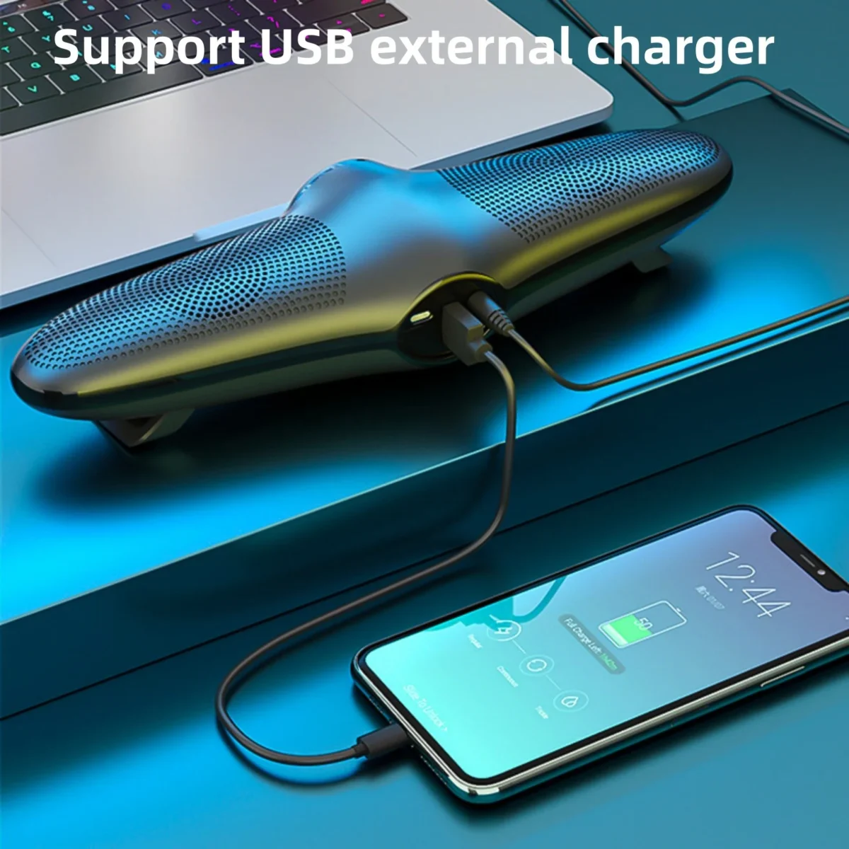 PHOINIKAS P3 RGB Gaming Soundbar - 3.5W, AUX 3.5MM + USB For Power