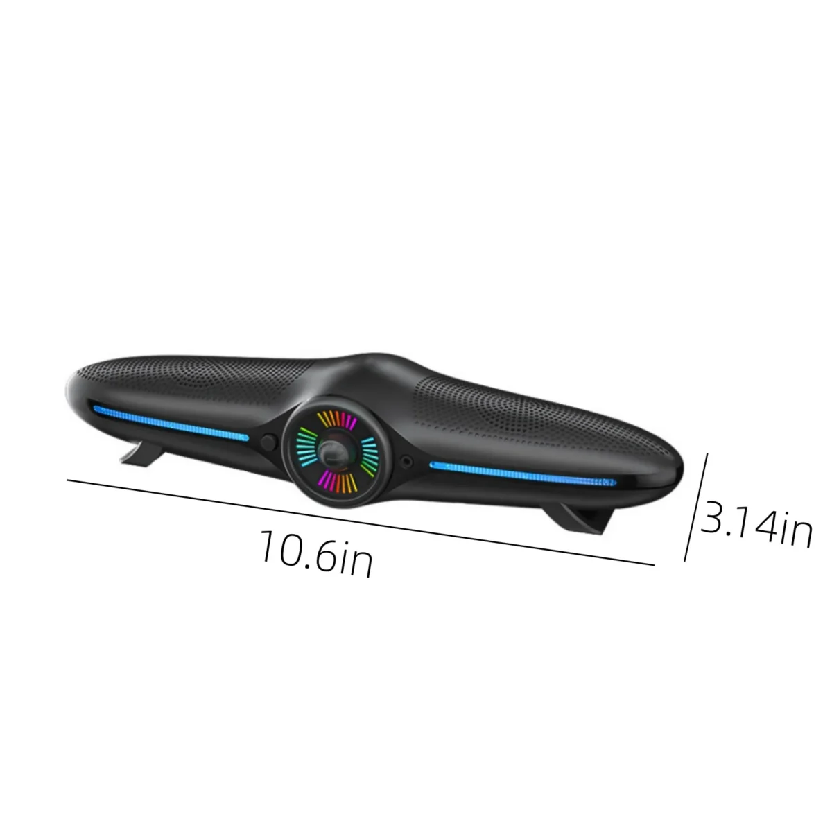 PHOINIKAS P3 RGB Gaming Soundbar - 3.5W, AUX 3.5MM + USB For Power